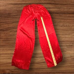 Victoria’s Secret Red Satin Lounge Pajama Pants